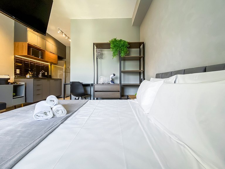 VB918_ Apartamento novo e moderno na Vila Olímpia
