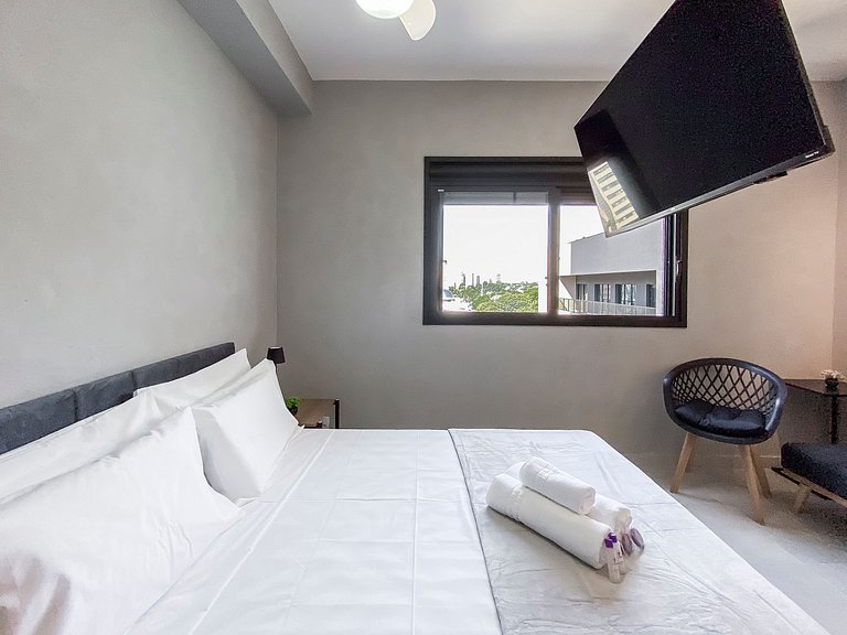 VB918_ Apartamento novo e moderno na Vila Olímpia