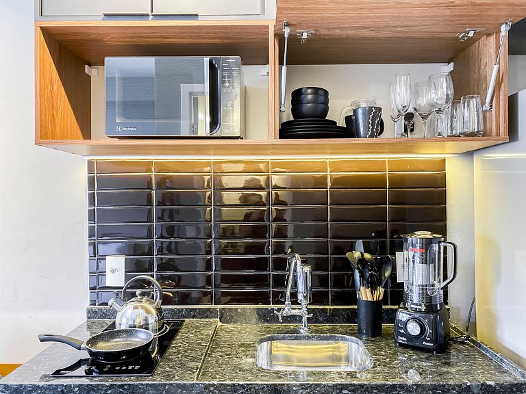 VB918_ Apartamento novo e moderno na Vila Olímpia