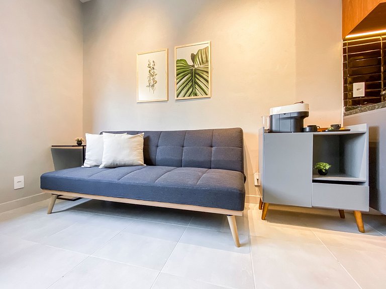 VB918_ Apartamento novo e moderno na Vila Olímpia