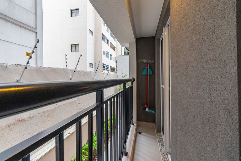 MOPA108_Studio com acessibilidade WIFI+AC+TV Smart