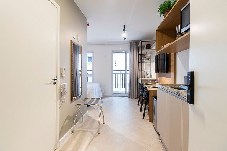 MOPA108_Estudio con accesibilidad WIFI+AC+TV Smart