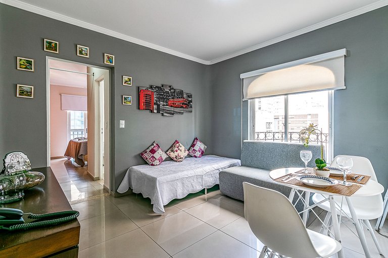Apto 1 dorm. próx ao Shopping Higienópolis
