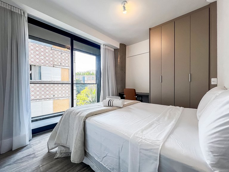ARVO101_2 dorm. Moderno, completo e bem localizado