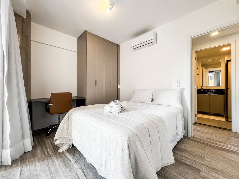 ARVO101_2 dorm. Moderno, completo e bem localizado