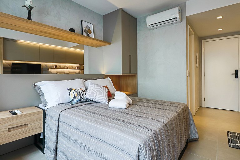 BL304_Perfect Studio, high standard. Next to Paulista Avenue