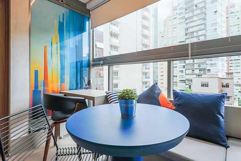 BL304_Perfect Studio, high standard. Next to Paulista Avenue