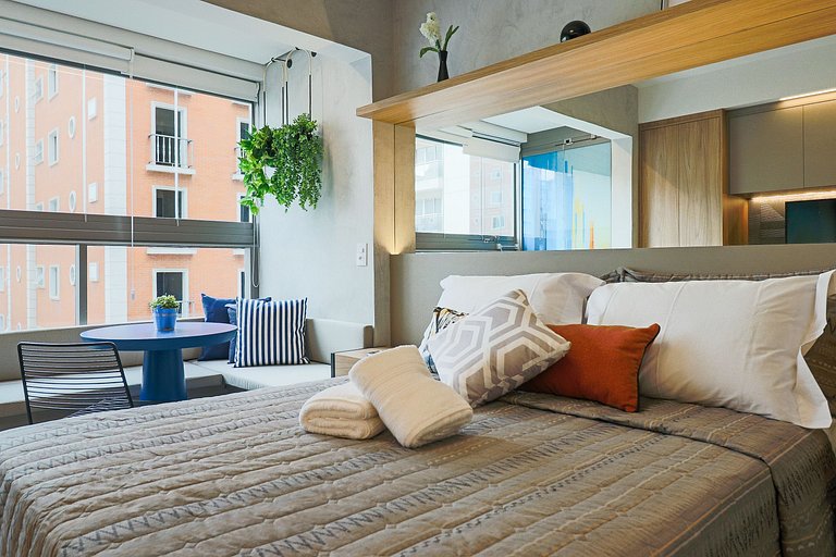 BL304_Perfect Studio, high standard. Next to Paulista Avenue