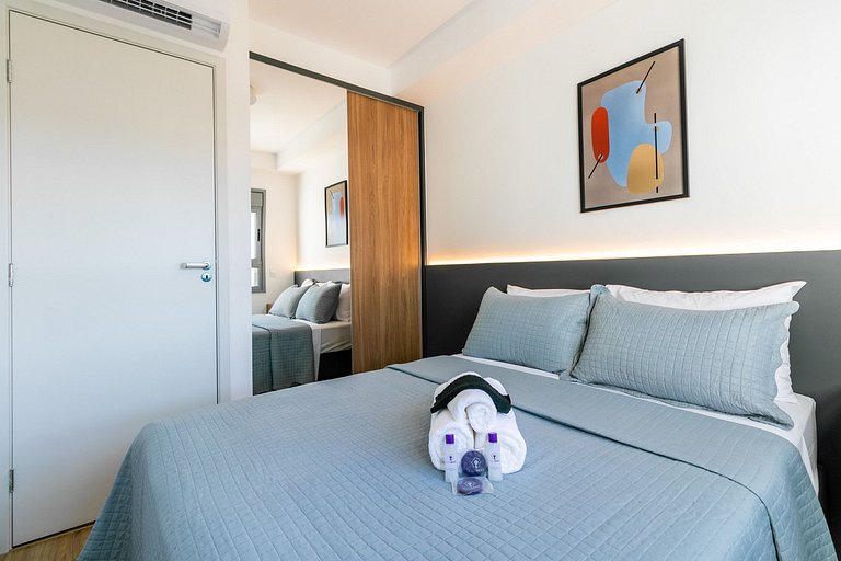 NOI1107_Modern apartment, near Shopping Ibirapuera