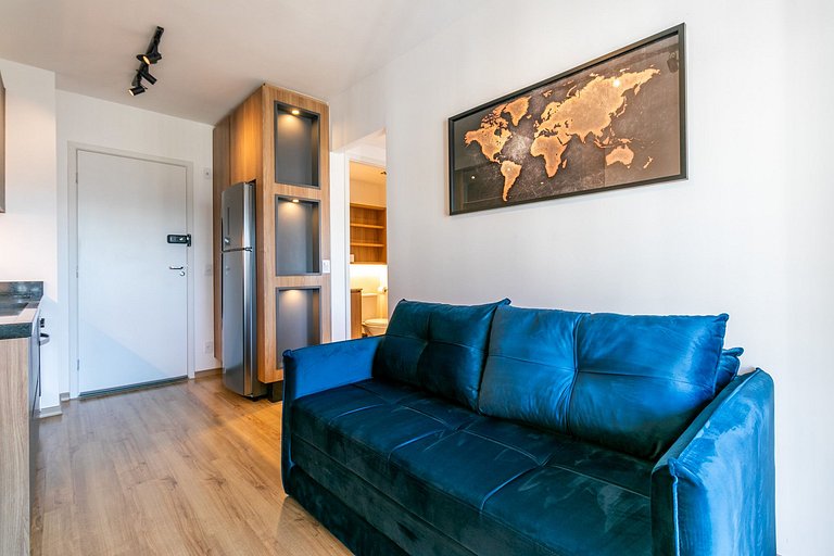 NOI1107_Modern apartment, near Shopping Ibirapuera