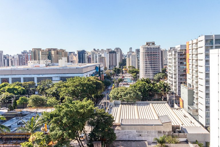 NOI1107_Modern apartment, near Shopping Ibirapuera