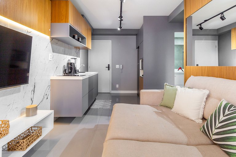 MOPA916_Wonderful studio near hospitals and Av. Paulista