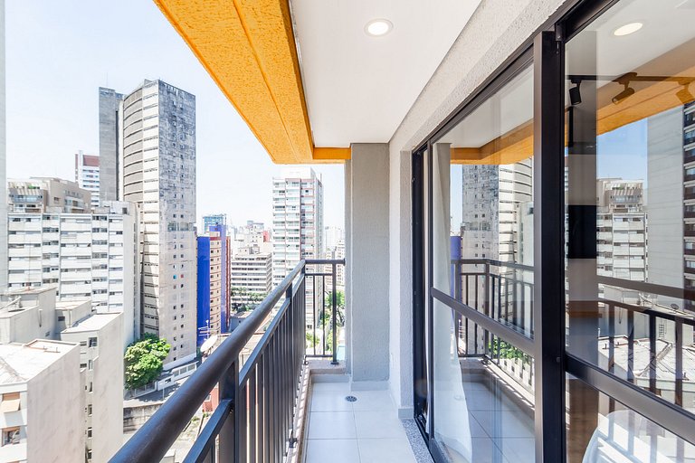 BV1605_Studio novo e equipado, próx. Av. Paulista
