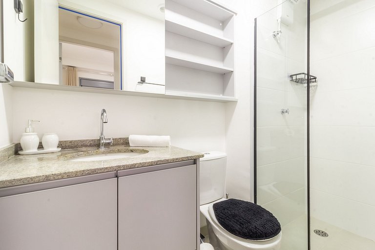 NOI705_ Apartamento novo e completo, em Moema