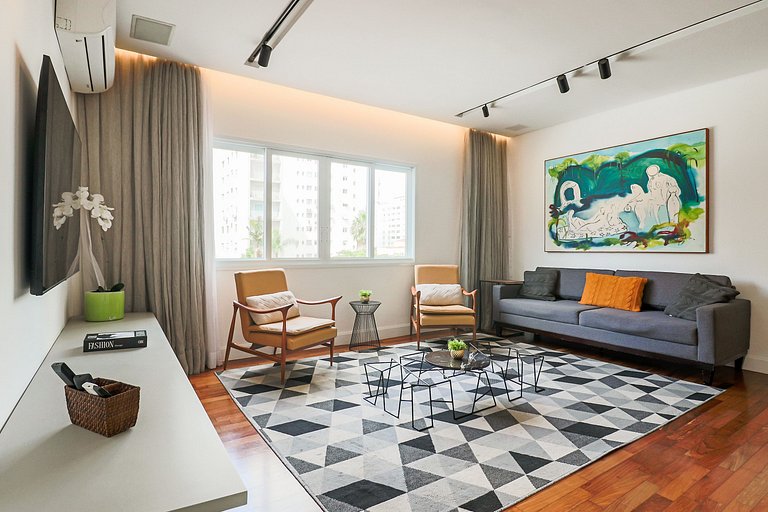 CPR22_Apto Completo|2 bedrooms|Oscar Freire