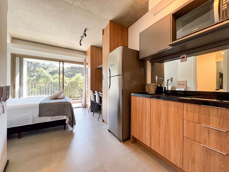 ON602_ Apto novo, moderno e bem localizado