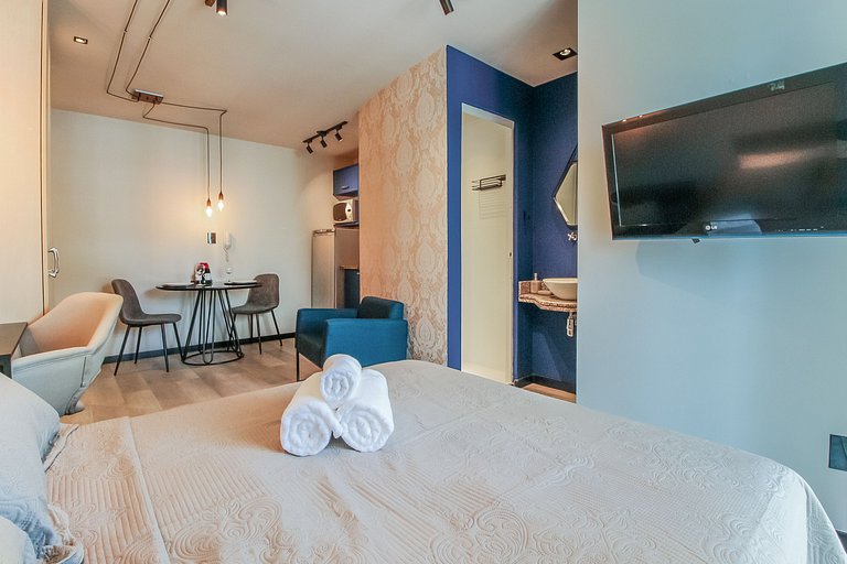 SH31_Charming and complete studio near Av Paulista