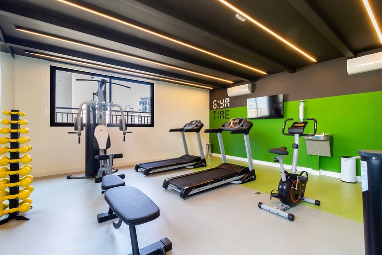 BV405_ Apartamento novo, moderno e bem equipado