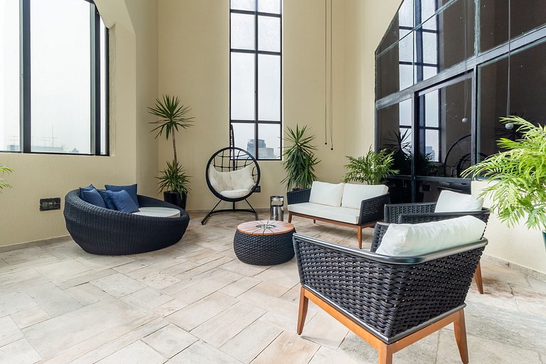Suíte alto padrão na Cerqueira César WIFI+AC+TV