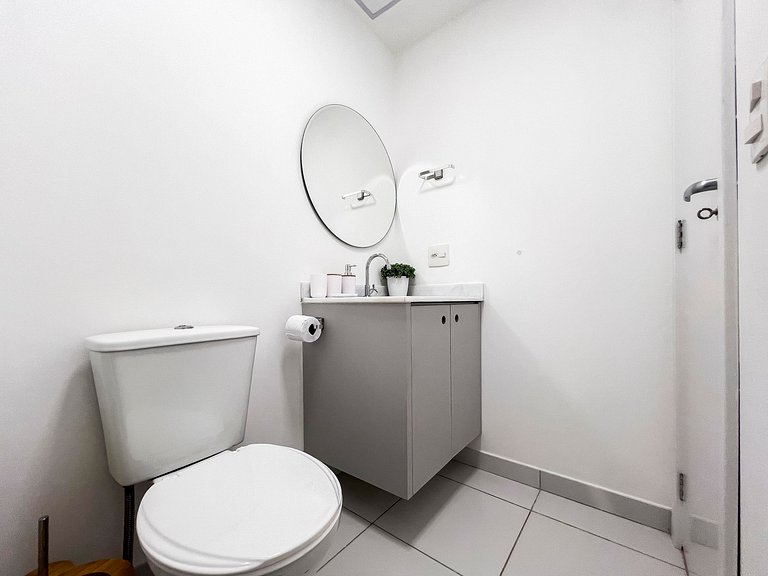 NC1610_Apartamento novo e completo na Consolação