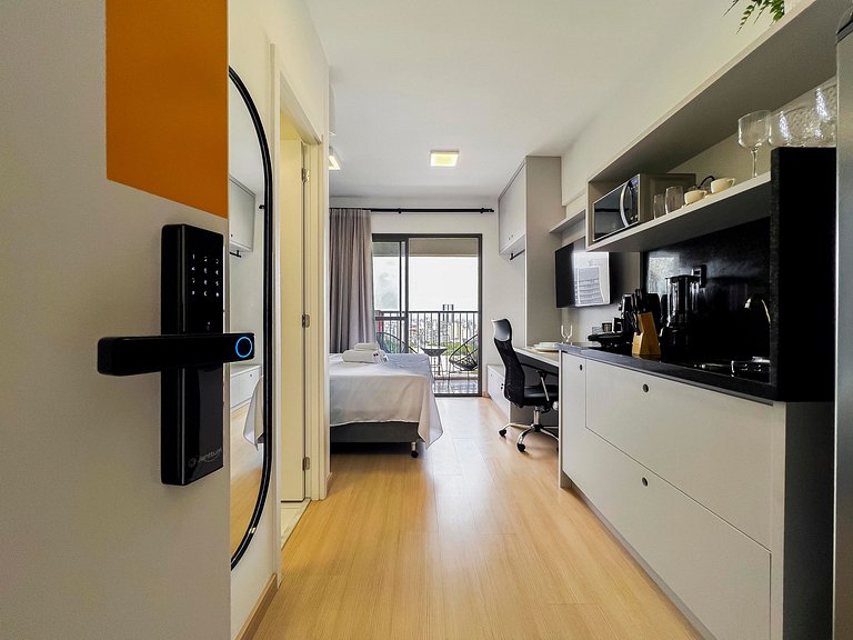 NC1610_Apartamento novo e completo na Consolação