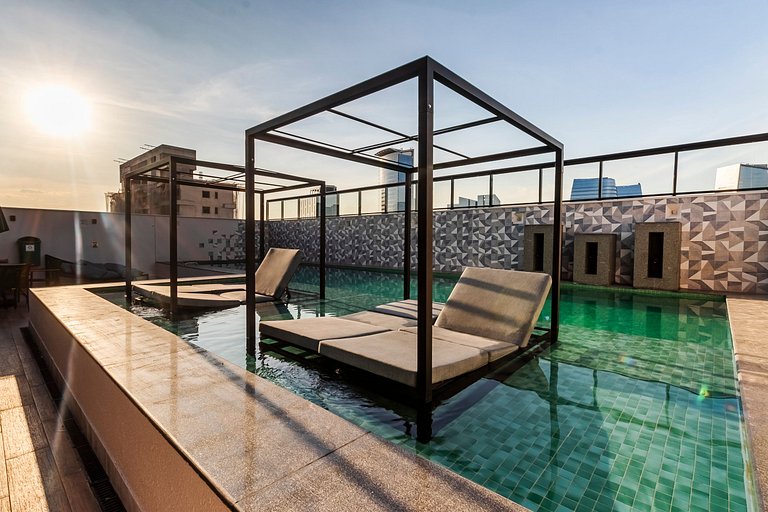 VB918_ Apartamento novo e moderno na Vila Olímpia
