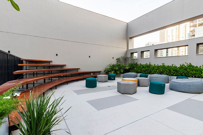 VB918_ Apartamento novo e moderno na Vila Olímpia