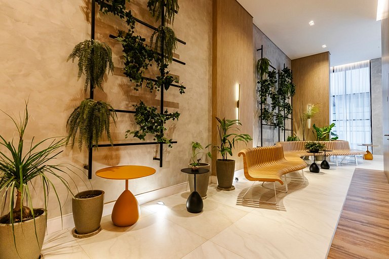 Charmoso studio no coração da Vila Olimpia