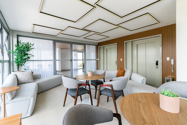 NOI705_ Apartamento novo e completo, em Moema