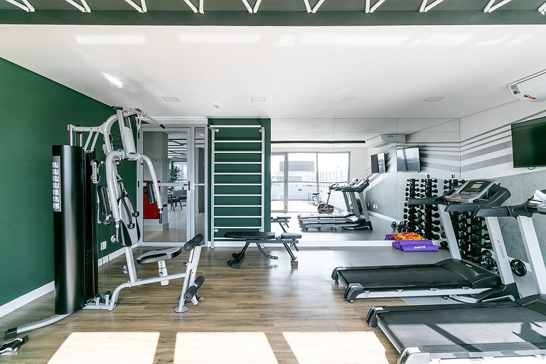 NOI705_ Apartamento novo e completo, em Moema