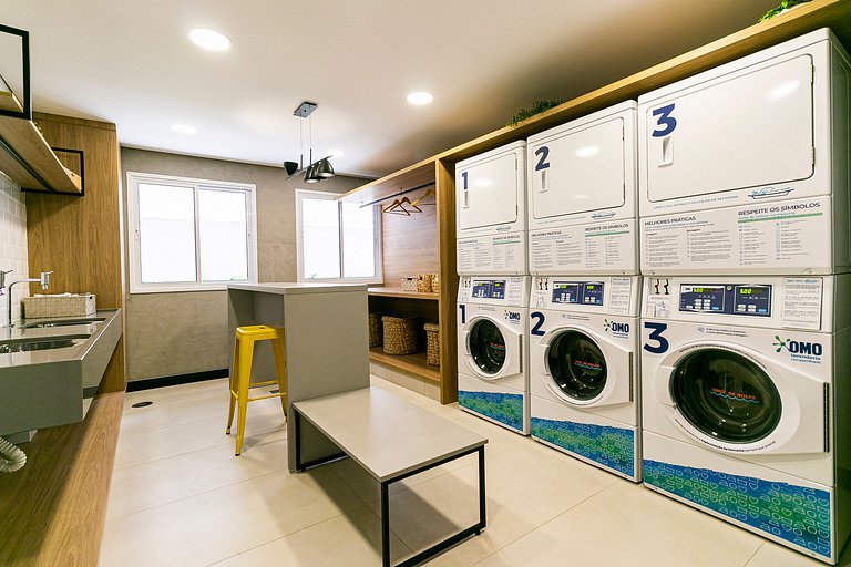 MOPA108_Studio com acessibilidade WIFI+AC+TV Smart