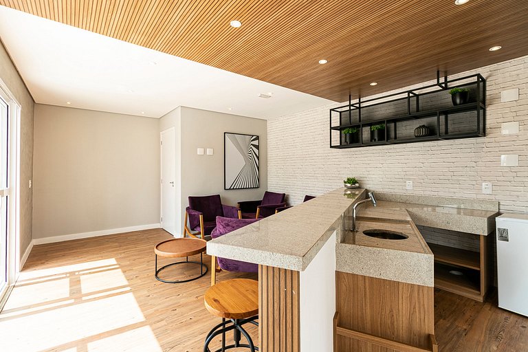 MOPA108_Studio with accessibility WIFI+AC+TV Smart