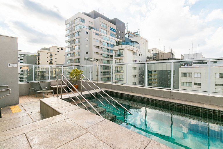 Belo apto C/vaga no coração da Consolação