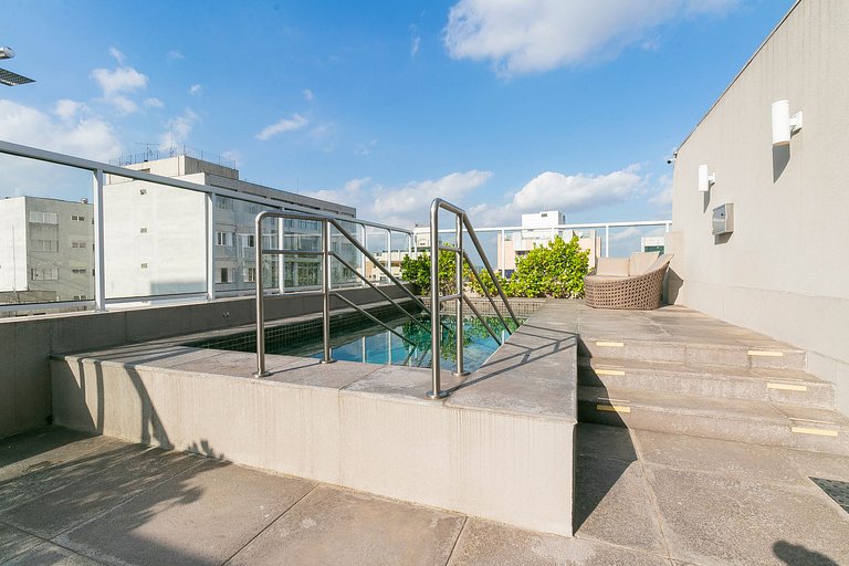 Belo apto C/vaga no coração da Consolação