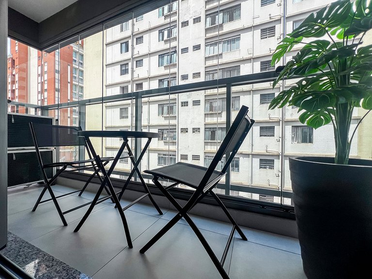 PS48_ Apartamento novo, com vaga e bem localizado