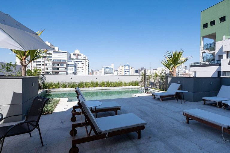 BL304_Perfect Studio, high standard. Next to Paulista Avenue