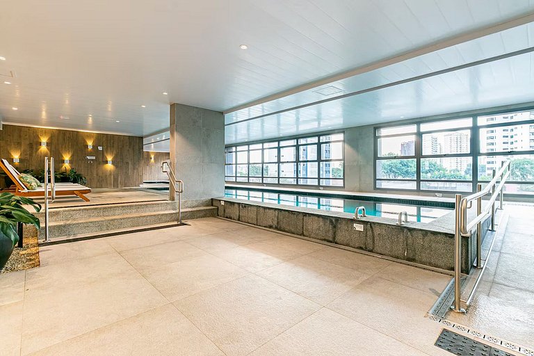 Moema: Piscina Aquecida, Vaga e Parque Ibirapuera