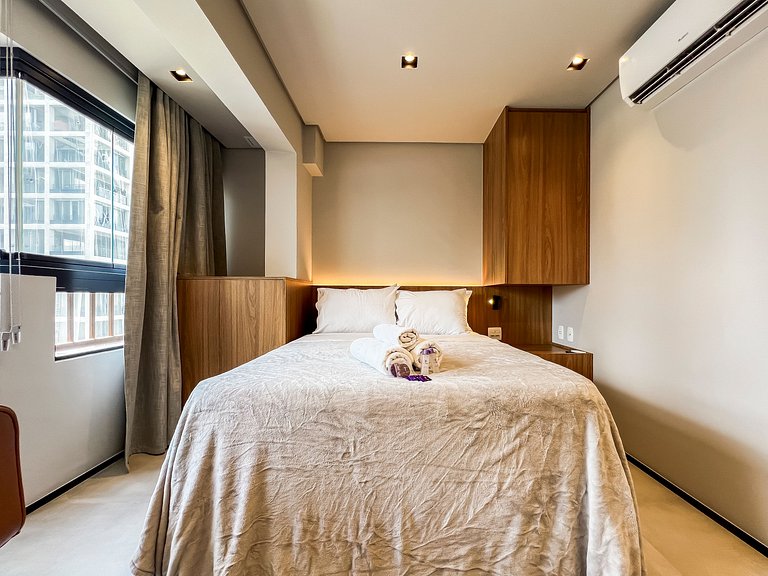 PL1614_Apto elegante, novo, ótima infraestrutura