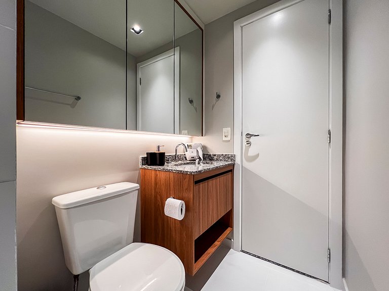 PL1614_Apto elegante, novo, ótima infraestrutura