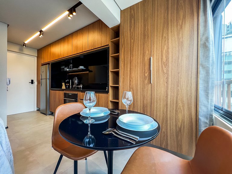 PL1614_Apto elegante, novo, ótima infraestrutura
