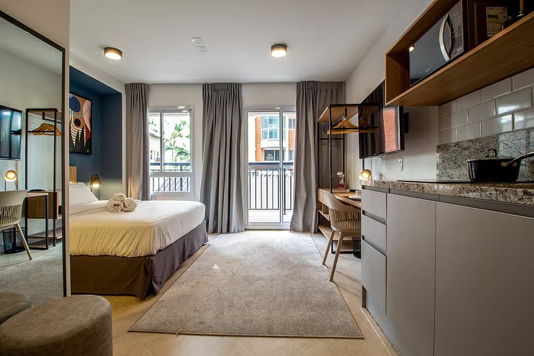 MOPA312_New studio near Paulista Avenue and hospitals