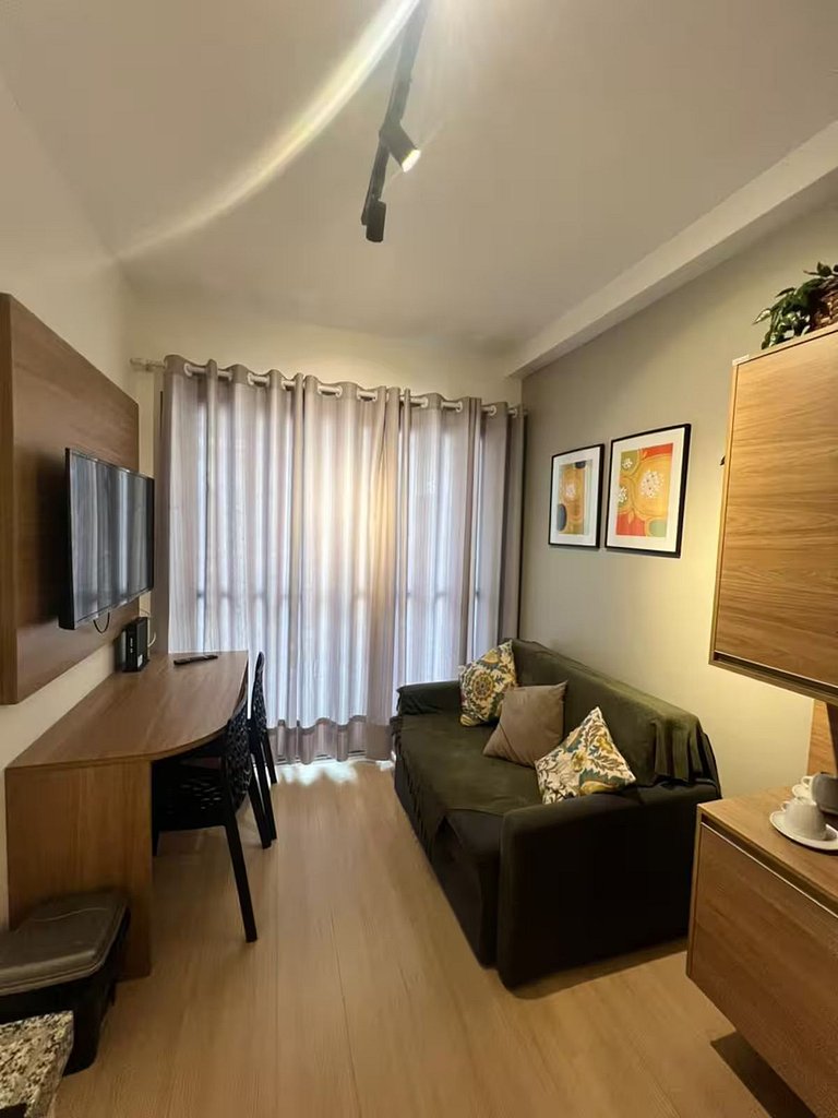 NIT410_ Apto completo, 1 dorm. na Vila Olimpia
