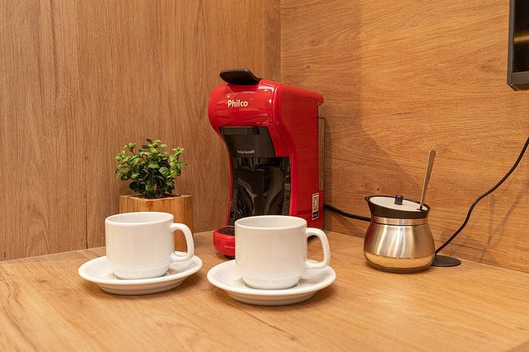 Studio novinho e completo na Frei Caneca
