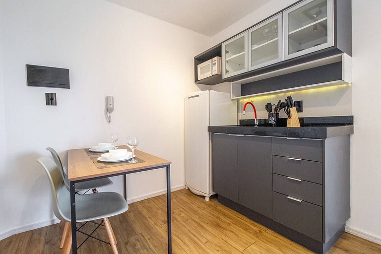 SH166_Studio novo e com vista, próximo Av Paulista