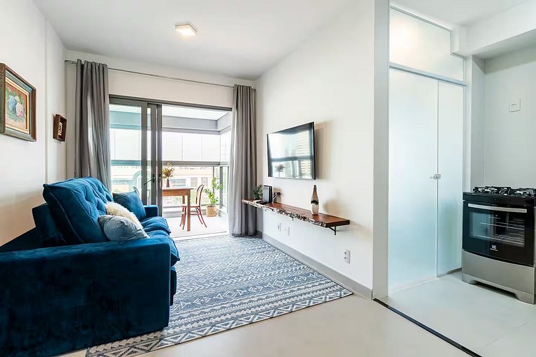 Apartamento nuevo, alto nivel, con WIFI+AC+TV Smart suite