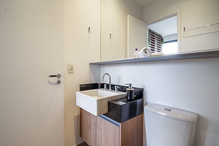 New apartment, complete Vila Olímpia WIFI+AC+TV Smart