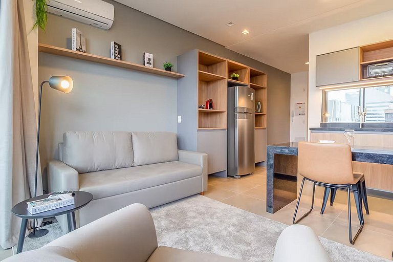 Apartamento completo ao lado da Faria Lima