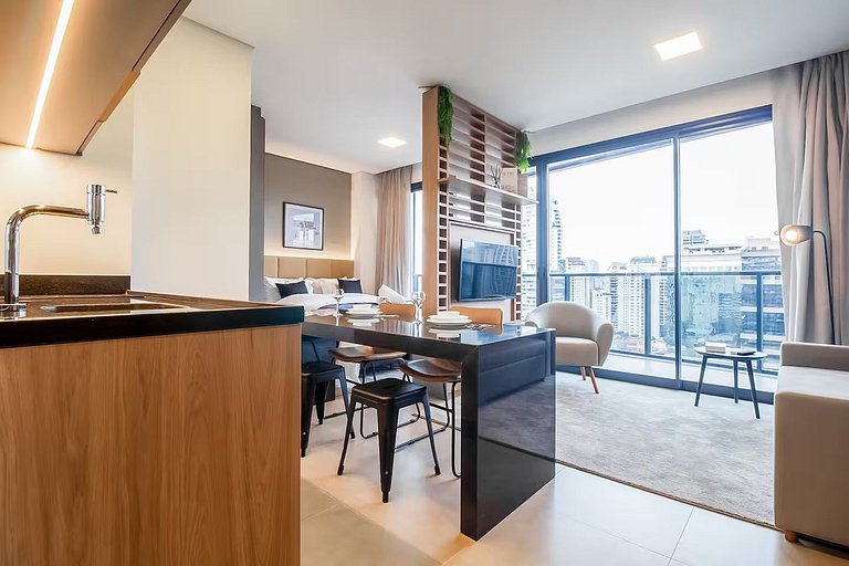 Apartamento completo ao lado da Faria Lima