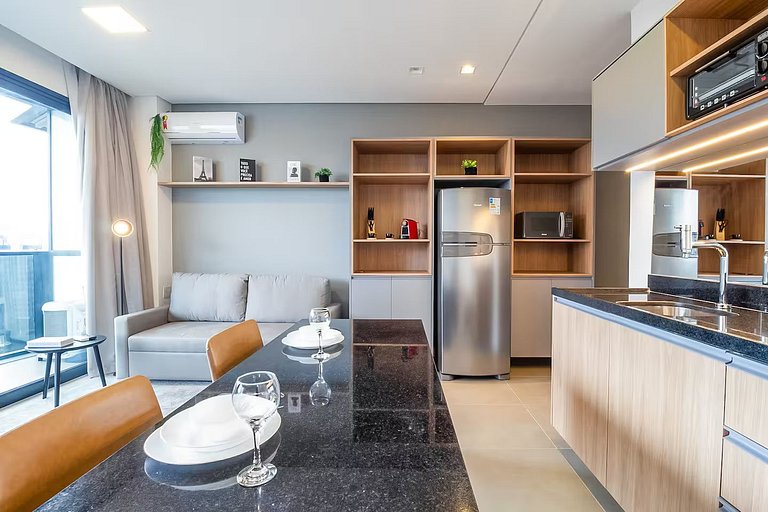 Apartamento completo ao lado da Faria Lima