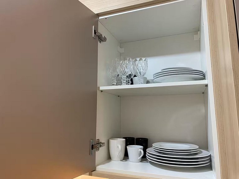 TD716_Apto novo em Moema, com WIFI+AC+TV Smart